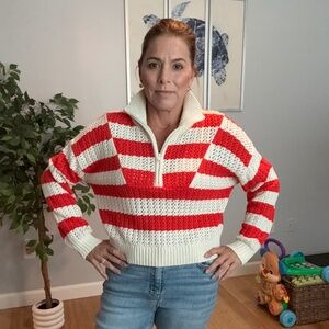 Zip up sweater